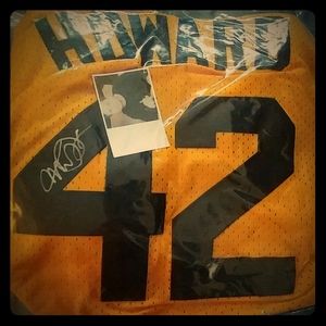 Micheal J Fox signed Teen Wolf Howard Jersey!